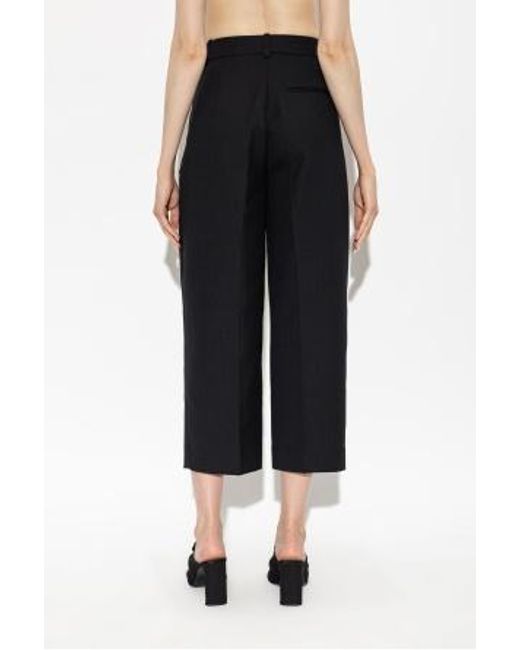 Anine Bing Black Brice Chino Trousers