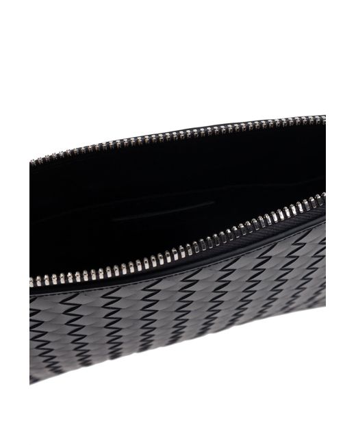 Bottega Veneta Blue Zippered Clutch for men
