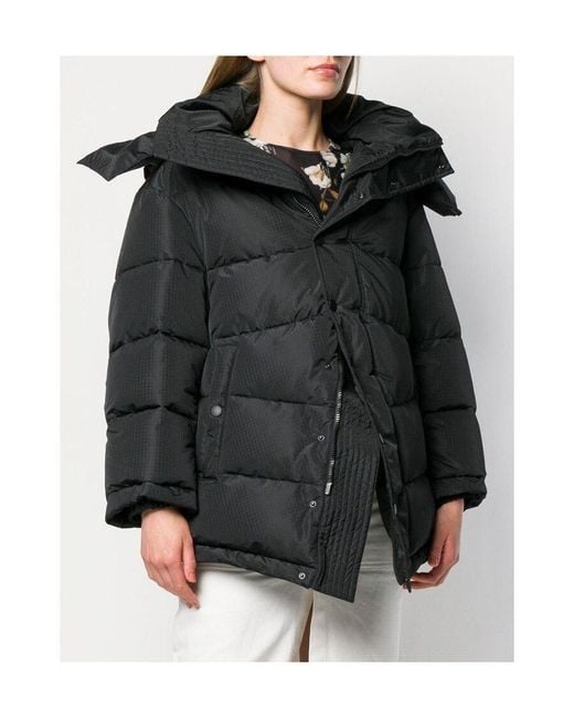 Balenciaga Black New Swing Puffer Coat
