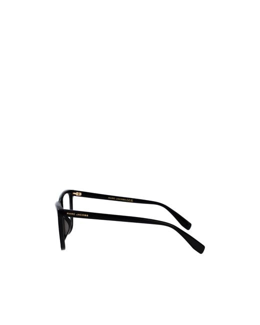 Marc Jacobs White Eyewear Rectangle Frame Glasses