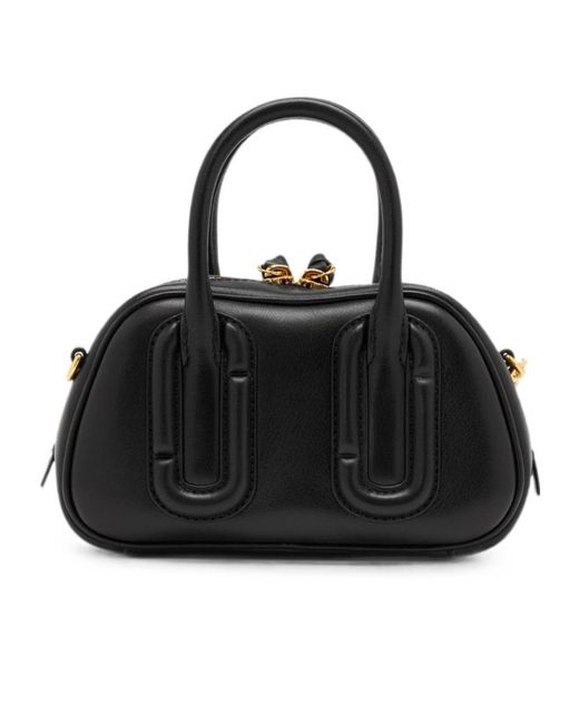 Marc Jacobs Black Mini Leather Shoulder Bag