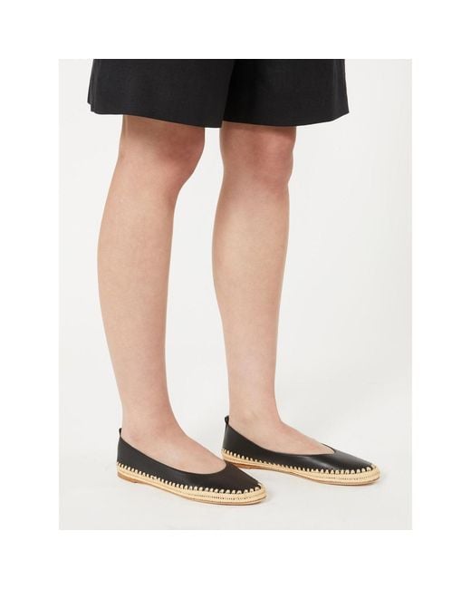 Max Mara Black Braided Ankle Espadrilles