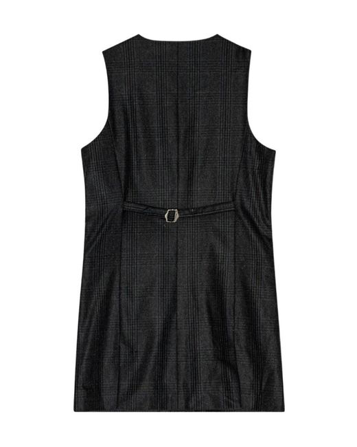 REMAIN Birger Black Suiting Vest