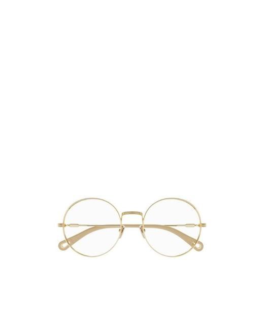Chloé White Logo Flat Mirror