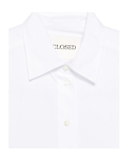 Closed White Cape Oversized Shirt