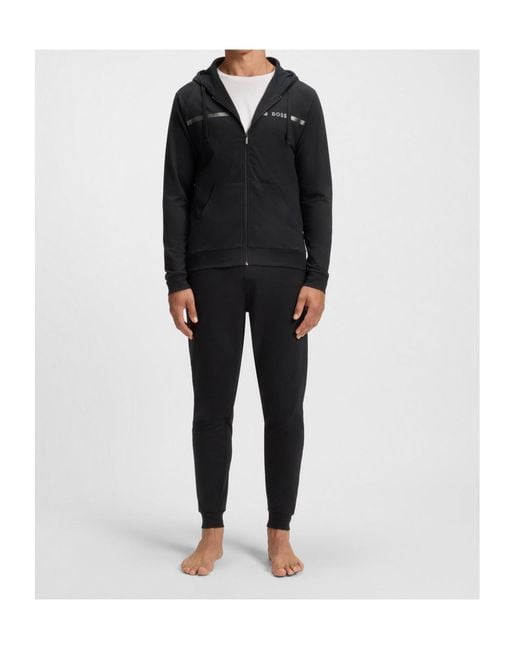 Boss Black Boss Zip-Up Drawstring Jacket for men