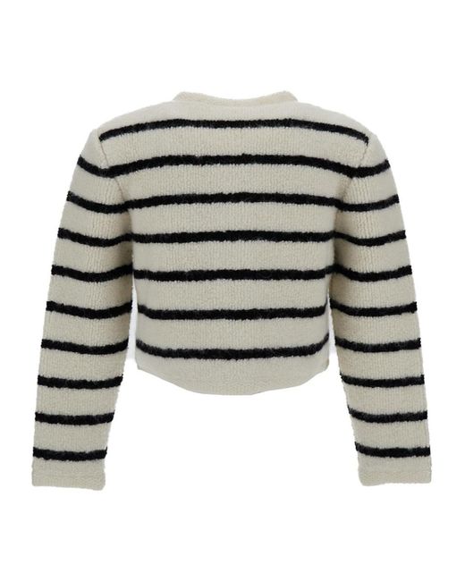 Céline Multicolor Marinière Cardigan Jacket