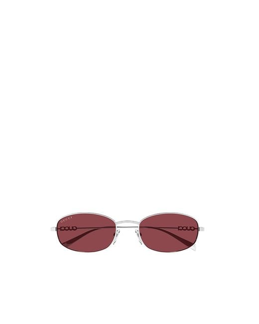 Gucci Pink Eyewear Oval Frame Sunglasses for men