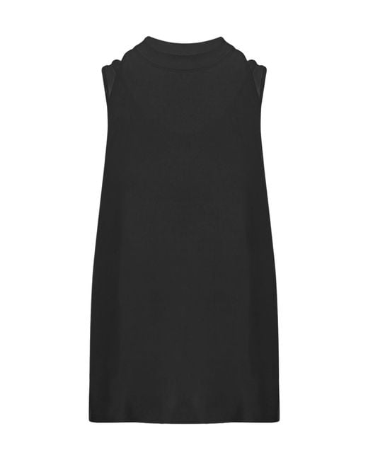 DARKPARK Black Milla Cut-Out Tank Top