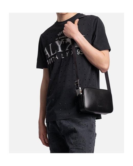 1017 ALYX 9SM Black Item O-Neck Short-Sleeved T-Shirt for men
