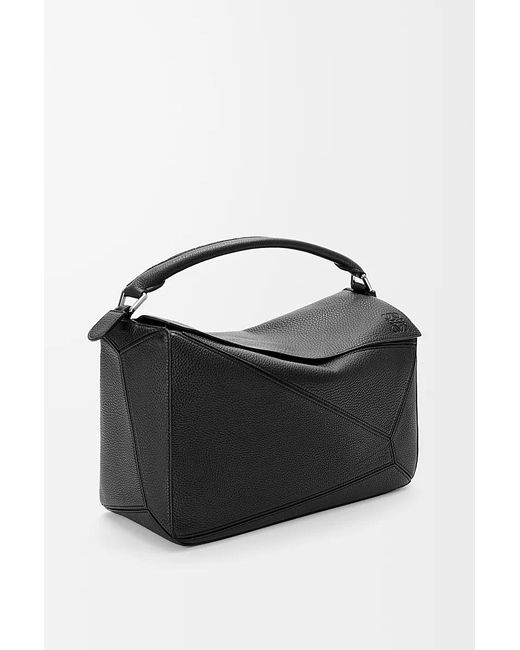 Loewe Black Large Puzzle Bag for men