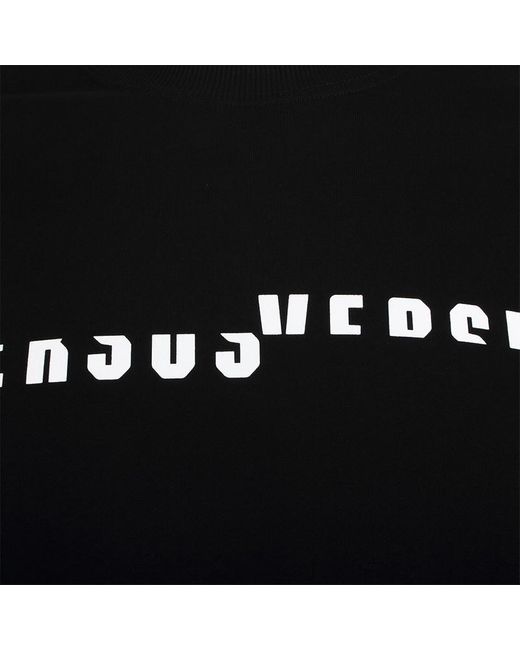 Versus  Black Logo Details Sweater for men