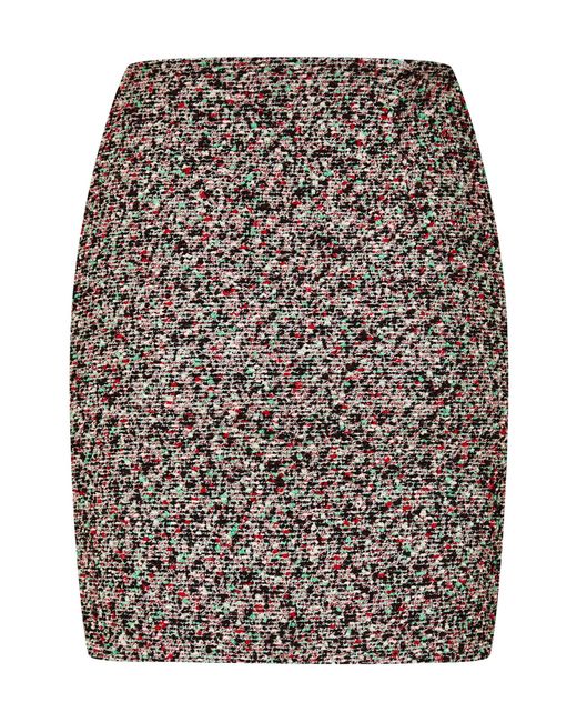 Bottega Veneta Gray Simple Middle Skirt