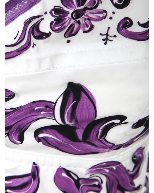 Dolce & Gabbana Purple Dolce & Gabbana Tops