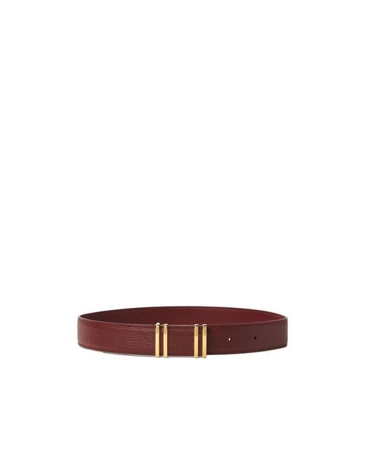 Loro Piana Brown Ponticello Belt