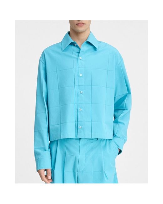 Jacquemus Blue La Chemise Corto Shirt for men