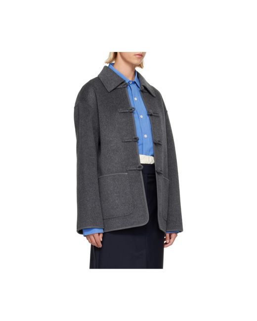 Rohe Gray Pankou Knot Short Coat
