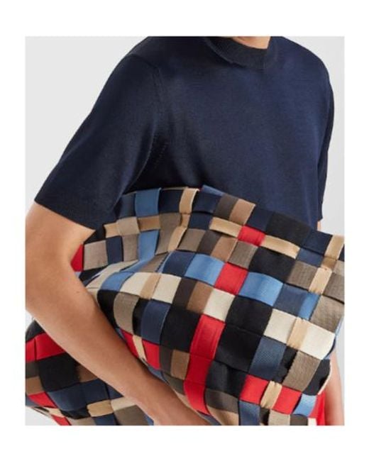 Fendi Blue Jumper for men