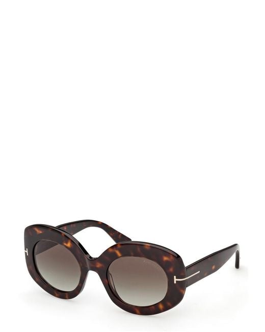 Tom Ford Multicolor Round-Frame Sunglasses