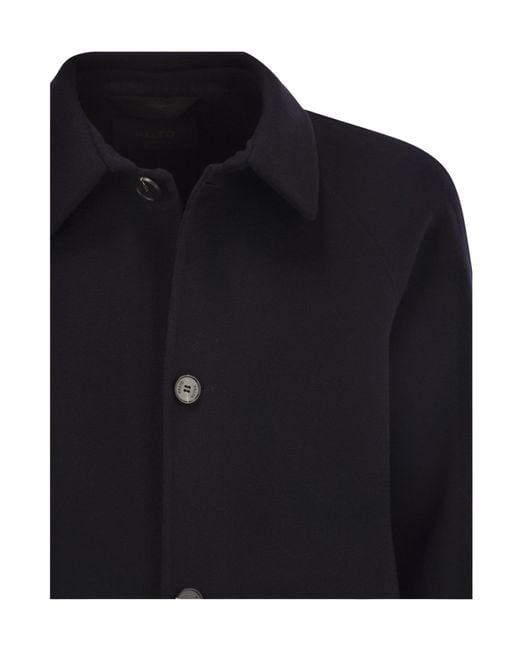 Paltò Blue Paltò Maurilio Raglan Wool Coat for men