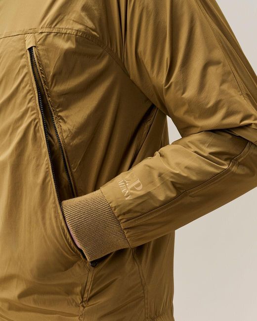 C P Company Green Reversible Buttoned Jacket for men