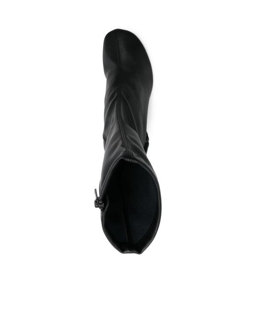 Courreges Black Courrèges Oblique Zipped Boots