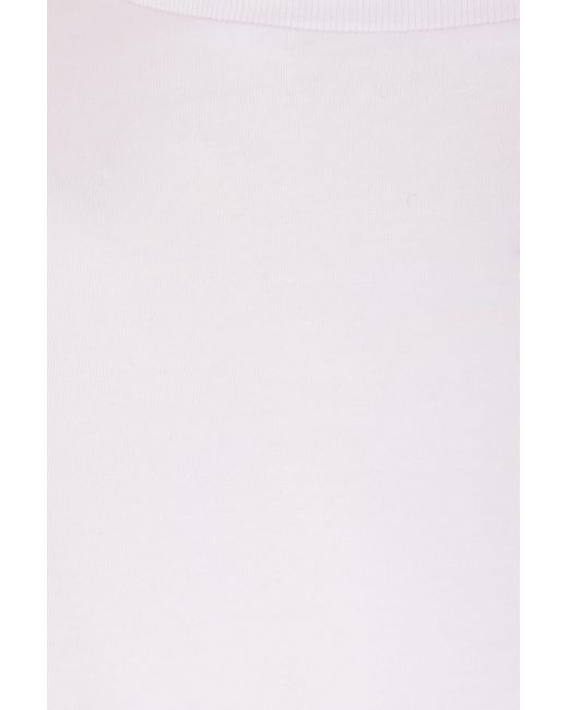 DSquared² White Graphic-Printed Crewneck T-Shirt for men