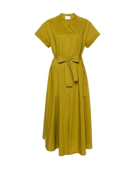 Forte_forte Yellow Cotton Shirtdress