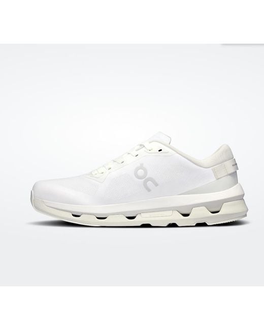 On Shoes White Cloudzone Low-Top Sneakers