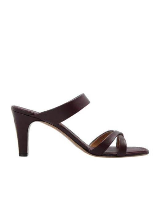 Ferragamo Brown Tami High-Heeled Sandals