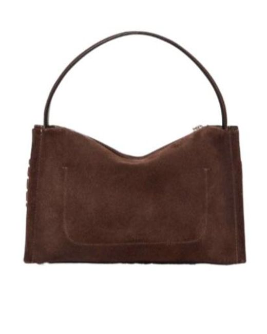 J.W. Anderson Brown Jw Anderson Loafer Zip-Up Shoulder Bag for men