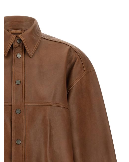 Haikure Brown Victoria Oversized Jacket