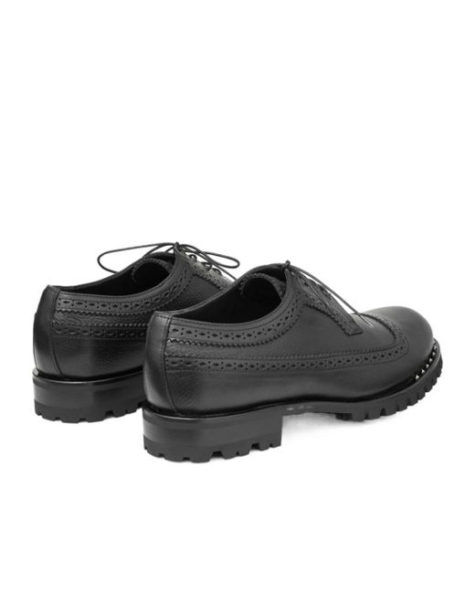 Jimmy Choo Black Diamond Derby for men