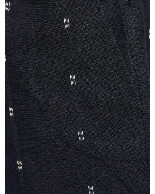 Rag & Bone Blue Shorts With Pockets for men