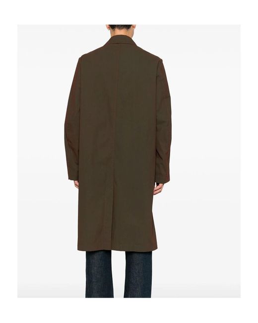 Dries Van Noten Brown Long-Sleeved Coat for men
