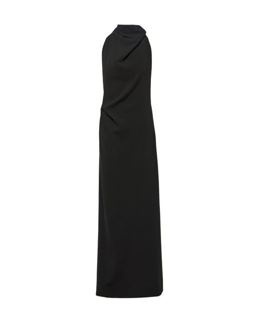 Proenza Schouler Black Crêpe Maxi Dress