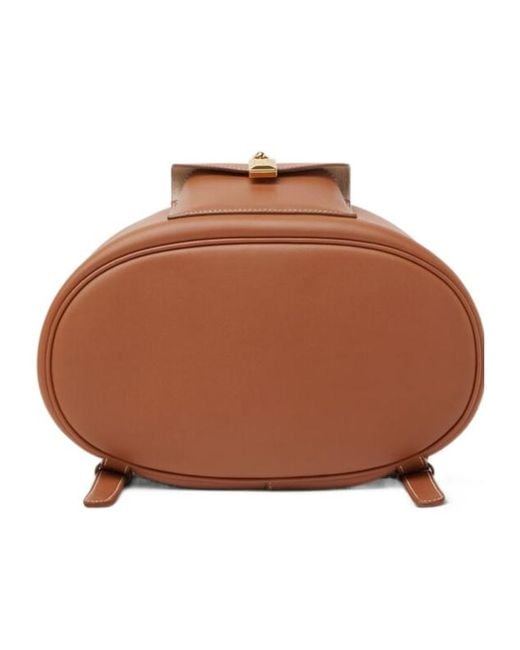 Loro Piana Brown Extra Drawstring Backpack L27