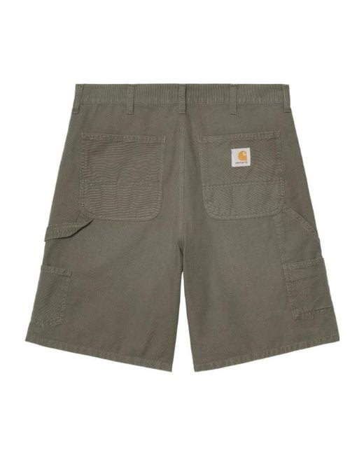 Carhartt Green Utility Work Shorts for men