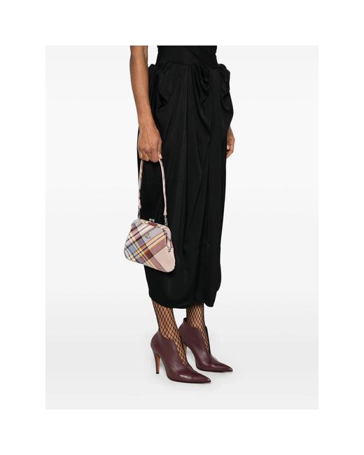 Vivienne Westwood Pink Orb Plaque Clutch Bag