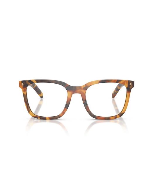 Prada Brown Full Frame Plain Mirror