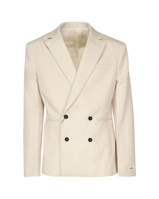 Jacquemus Natural Blazers for men