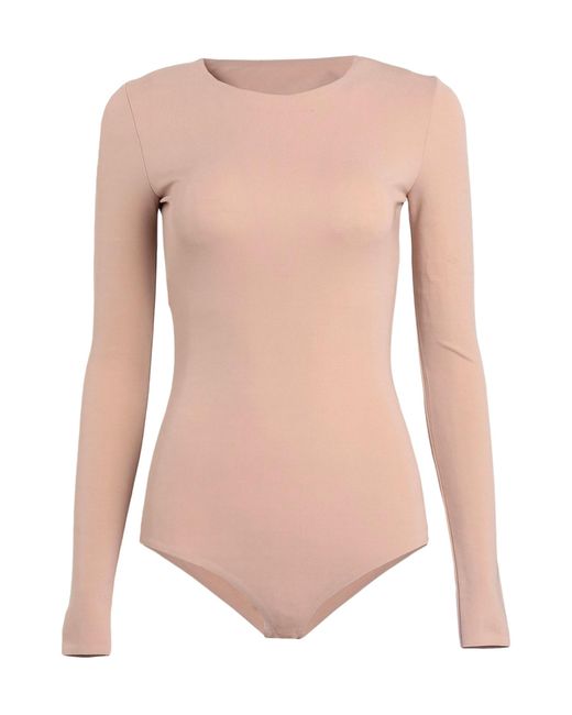 Maison Margiela Pink Long-Sleeved Bodysuit