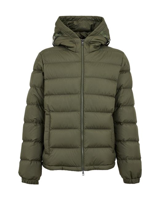 Moncler Green Weather-Resistant Medium Jacket for men