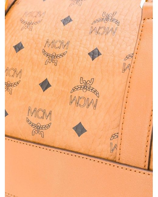 MCM Brown Logo Handbag for men