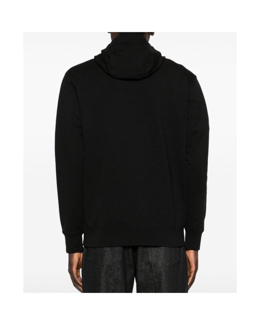 C P Company Black Long-Sleeve Sweatshirt for men