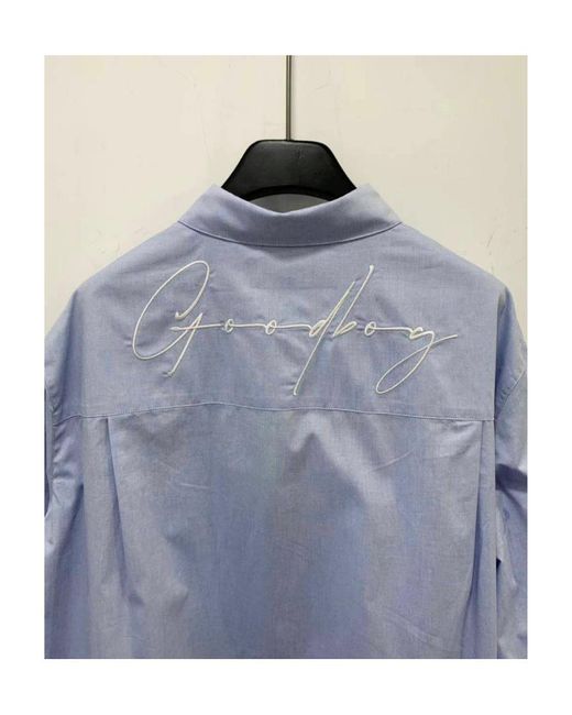 XOXOGOODBOY Blue Logo Shirt