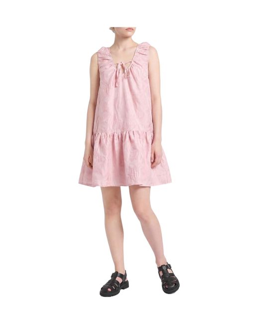 Ganni Pink Summer Dresses