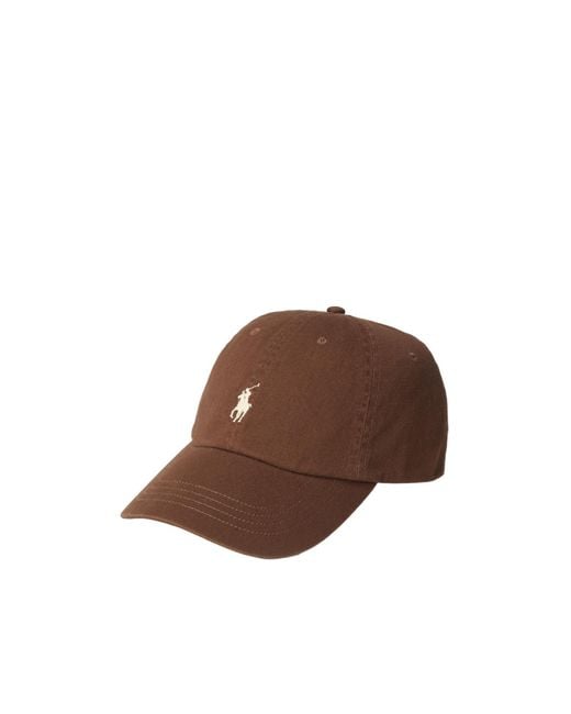 Polo Ralph Lauren Brown Sports Baseball Cap