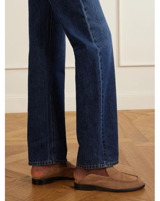 Tod's Brown Round-Toe Loafers