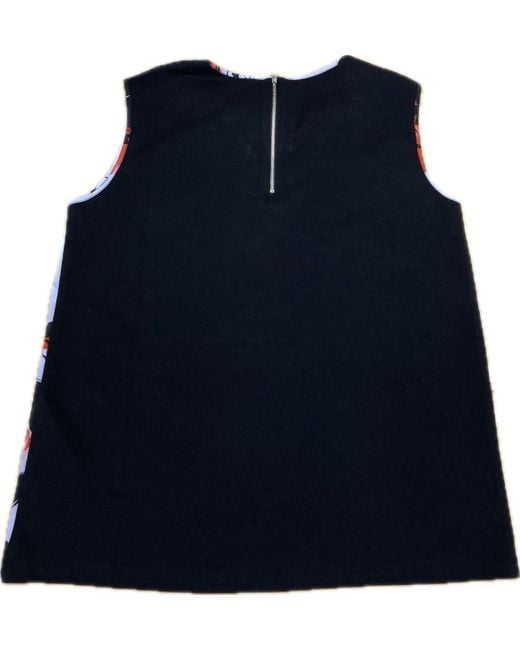 Max Mara Blue Sleeveless Vest